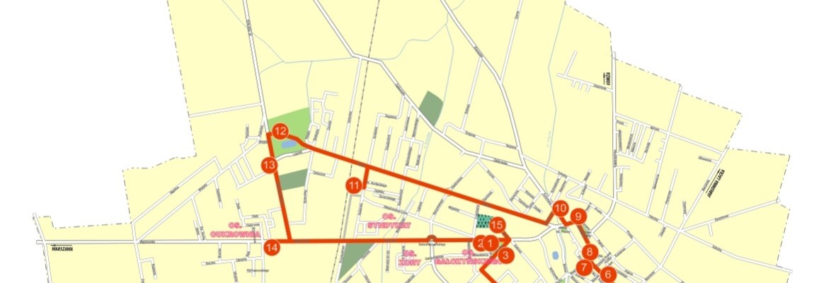 The historical trail of Sokolow
