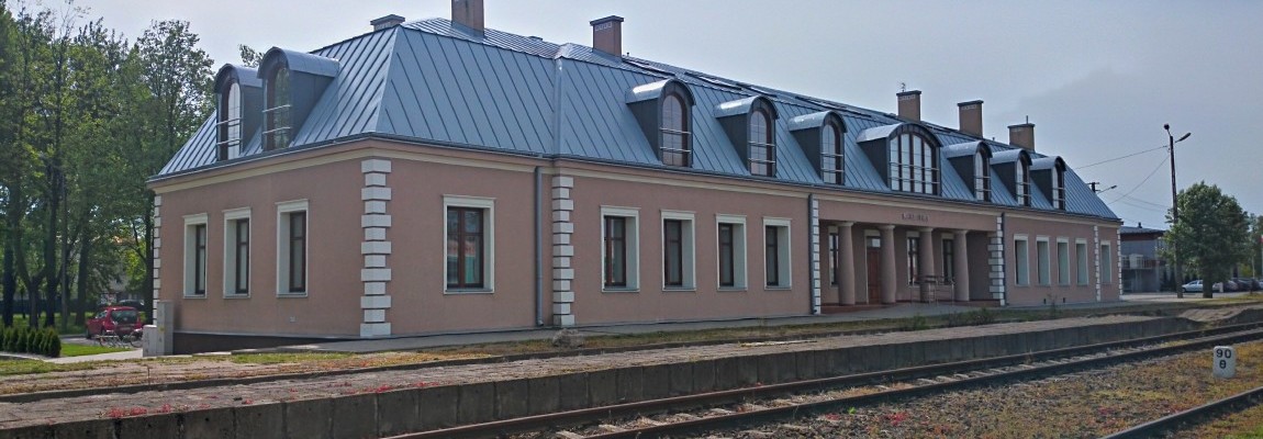 Zespół dworca kolejowego – obecnie Miejska Biblioteka Publiczna
