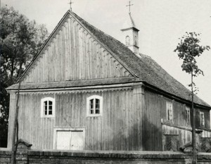 Kościół Św. Rocha, fotografia ze zbiorów Miejskiej Biblioteki Publicznej